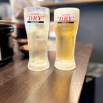 ホルモンたけやま - 生中