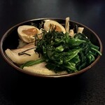 らあめん寸八 - 寸丼(\650) ほうれん草(+¥150)