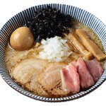 焼きあご塩らー麺 たかはし - 特製背脂醬油らー麺