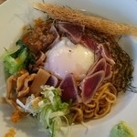 だしが命の塩らーめん　ぎょぎょぎょ - （期間限定）トロ玉のせ鮪まぜそば