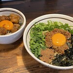 麺屋やまひで - まぜそば・もつ丼