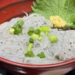 小木曽製粉所 - 料理写真:キラキラ輝く生シラス丼♡