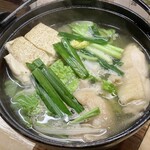 酒神の宴 - 鶏塩ちゃんこ鍋