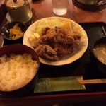 小樽横丁 - 鶏ザンギ定食７８０円