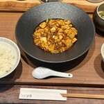 TexturA - 麻婆豆腐ランチセット（1,650円）