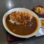 高良 - 料理写真:カツカレー（辛口）