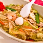 食彩館 - 料理写真:五目あんかけヤキソバ