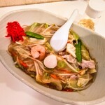 食彩館 - 五目あんかけヤキソバ