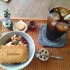 konon～木の音～ - アイスコーヒーとメイプルくるみアイス