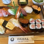 栄寿し総本店 - ランチ・桜にぎり(アップ) ②