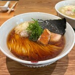 せいめん 未さく - 醤油らぁめん1500円