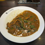 CoCo壱番屋 - ビーフカレー（きのこ、ほうれん草トッピング、3辛）