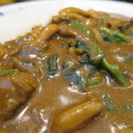 CoCo壱番屋 - ビーフカレー（きのこ、ほうれん草トッピング、3辛）アップ