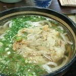 五平太 - 私が頼んだ『ごぼう天うどん』（５５０円）。