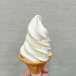 道の駅 津かわげ - 生ソフトクリーム