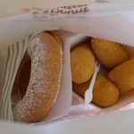 ミスタードーナツ - ”プチぱふきなこ”と”シュガーレイズド”（2015/3/21）