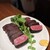 ボッテゴン - 料理写真:但馬牛経産のリブロース、経産和牛ランプ