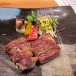 時の宿 すみれ - サーロインステーキ