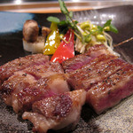 時の宿 すみれ - サーロインステーキ