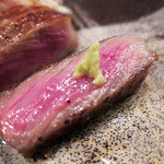 時の宿 すみれ - サーロインステーキ