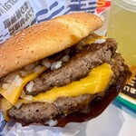 マクドナルド - 料理写真:炙り醤油風 ダブル肉厚ビーフ