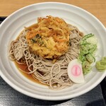 そばいち - 料理写真:冷しかき揚げそば