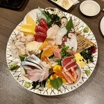 いか太郎 - 刺身盛り合わせ3人前