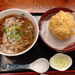 かき揚げそば2015