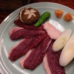 総本家更科堀井 - 鴨焼き2015