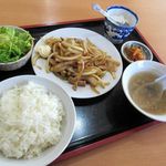 Ippinkou - 豚肉と玉ねぎの生姜炒め(2015/03/24撮影)