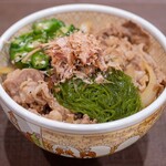 すき家 - 料理写真:2026.5 めかぶオクラ牛丼(660円)