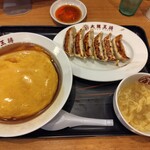 大阪王将 - 料理写真:天津餃子セット