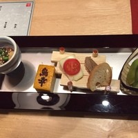観音坂 鳥幸 - 前菜五種盛り