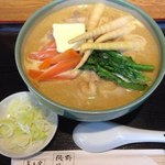 浅野屋 - 春の豆乳カレー蕎麦