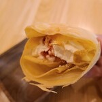 Rira - ④ミニクレープ《苺ソース》
このお値段でデザートがあるのは嬉しい