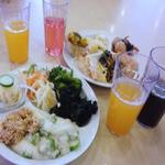 神戸クック ワールドビュッフェ 網干店 - ランチ1　サラダ＆ドリンク