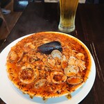 IVO ホームズパスタ - 海の幸とトマト  ¥ 1,350
