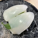 活魚寿司 - コウイカ
