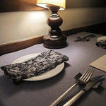 ポンテ・ベッキオ - シックなテーブルセッティング