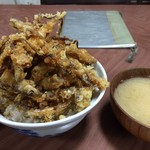 郷土料理　奈辺久 - わかさぎ天丼