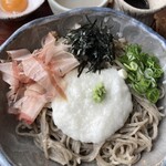 東風 - とろろそば大盛　二八そば
