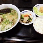 中華 南苑 - ラーメンセット