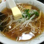 中華 南苑 - ネギラーメンバタートッピング