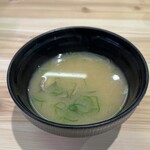 スシロー - あさりの味噌汁