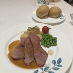 フォートナム・アンド・メイソン・コンセプトショップ - ランチ　ローストビーフ