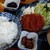 ミートたつみ - 料理写真:本日の日替わり「メンチカツ定食」