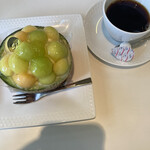 仏蘭西風洋菓子 ブローニュの森 - 料理写真:ケーキセット
