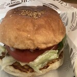 バーガーマニア - 袋に入れた