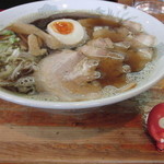 康家 - 煮干しラーメンにチャーシュー増し