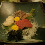 鮮魚お造り３種盛り